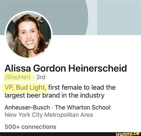 alissa gordon heinerscheid|Where Is Anheuser